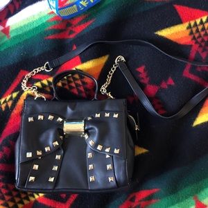 BETSY JOHNSON Studded Purse